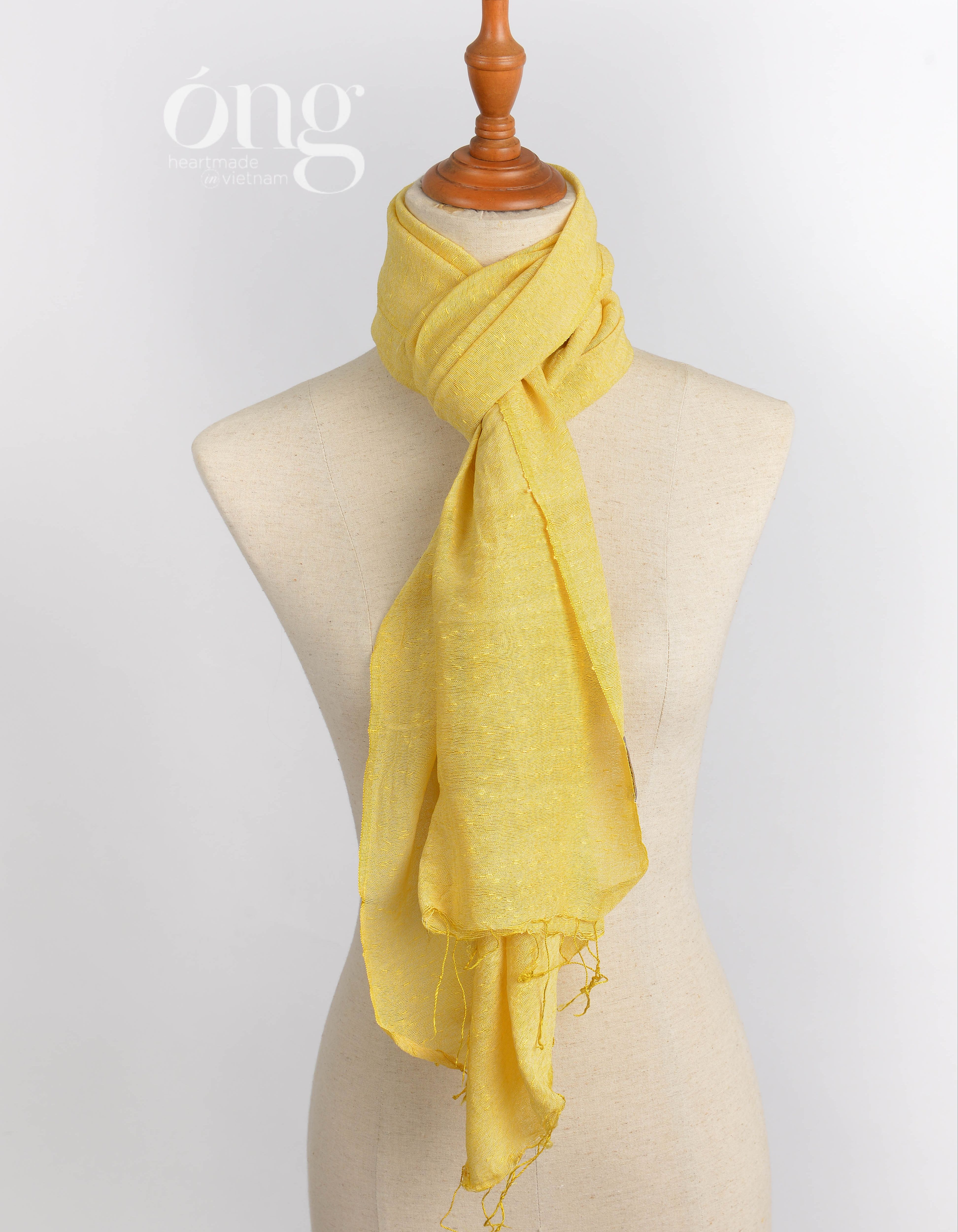 Khăn choàng cổ nữ Silk - Cotton