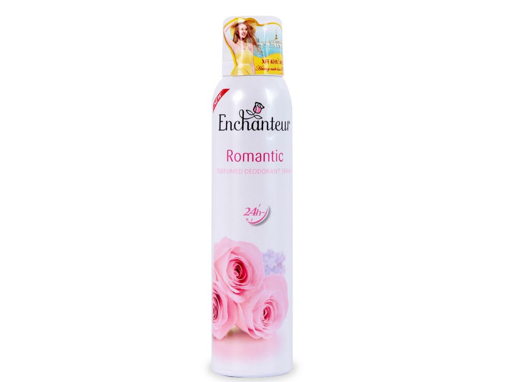 [HCM]Xịt khử mùi Enchanteur Romantic chai 150ml