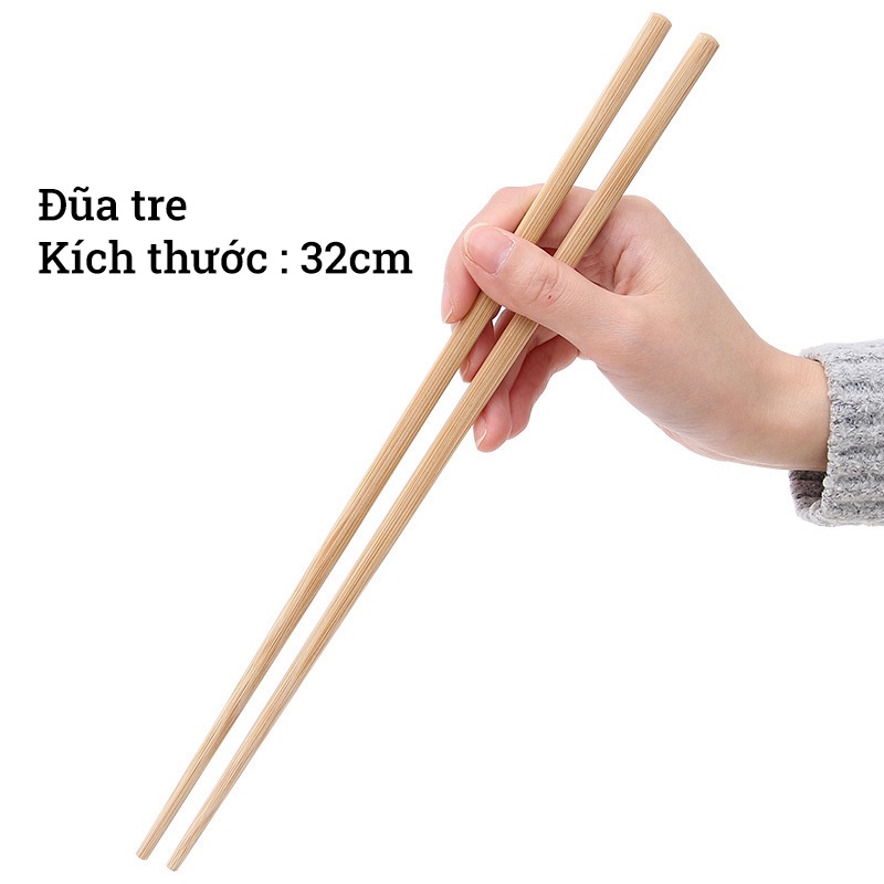 Combo 02 Đôi Đũa dài xào nấu thức ăn tiện dụng