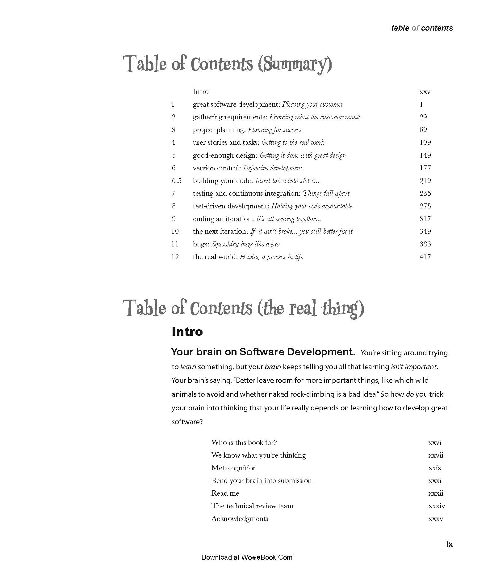Head First Software Development
