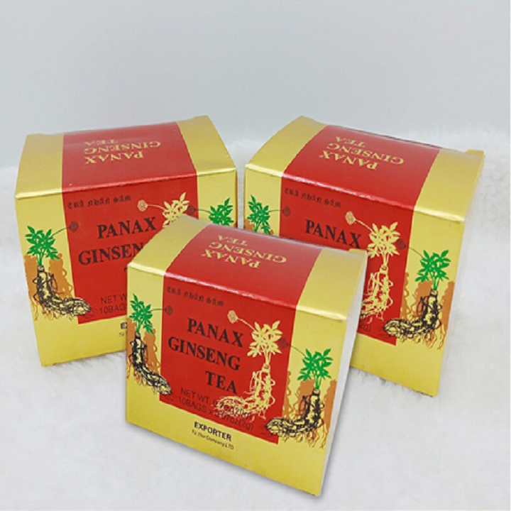Box of 100 Packages of Hq Ginseng Tea - 2g Pack