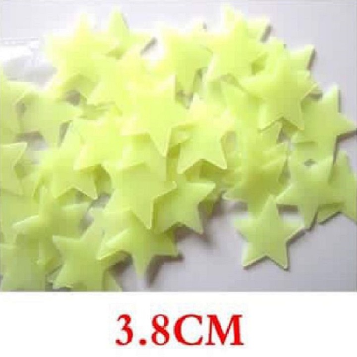 [HCM]Combo 100 Sao Dạ Quang Phát Sáng Trong Đêm