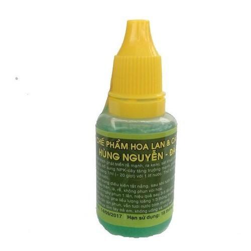 Hộp 10 lọ Chế phẩm Hùng Nguyễn chuyên kích rễ, kích chồi cho hoa lan cây cảnh