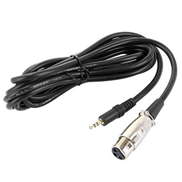 Dây micro đàu XLR RA 3.5