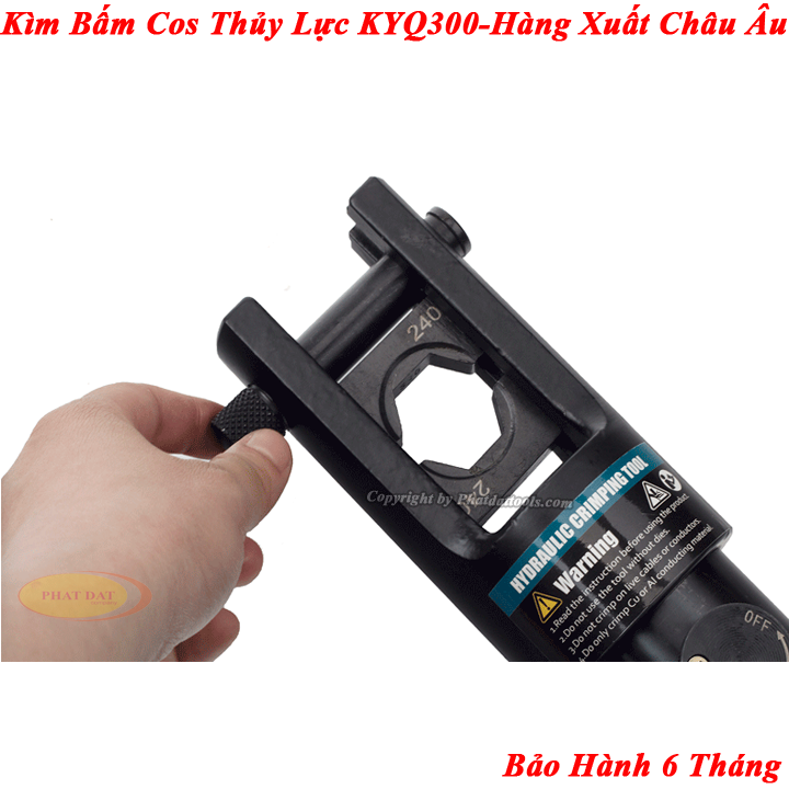 Kìm bấm cos thủy lực KYQ300