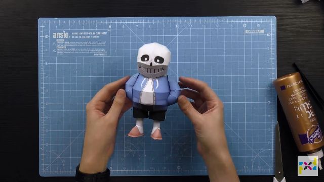 Mô hình giấy gameUndertale) Sans