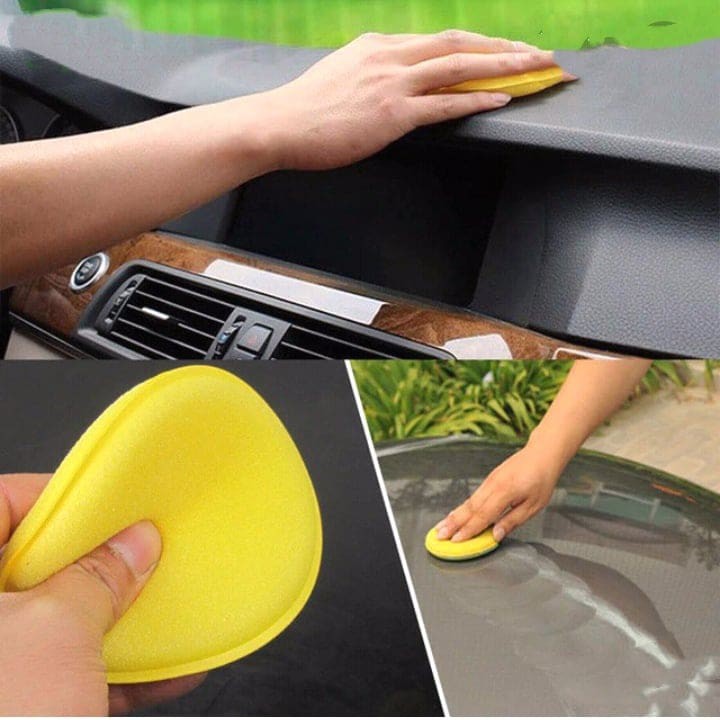 [HCM]Mút Tròn Đánh Sáp Thoa Hóa Chất Chăm Sóc Xe