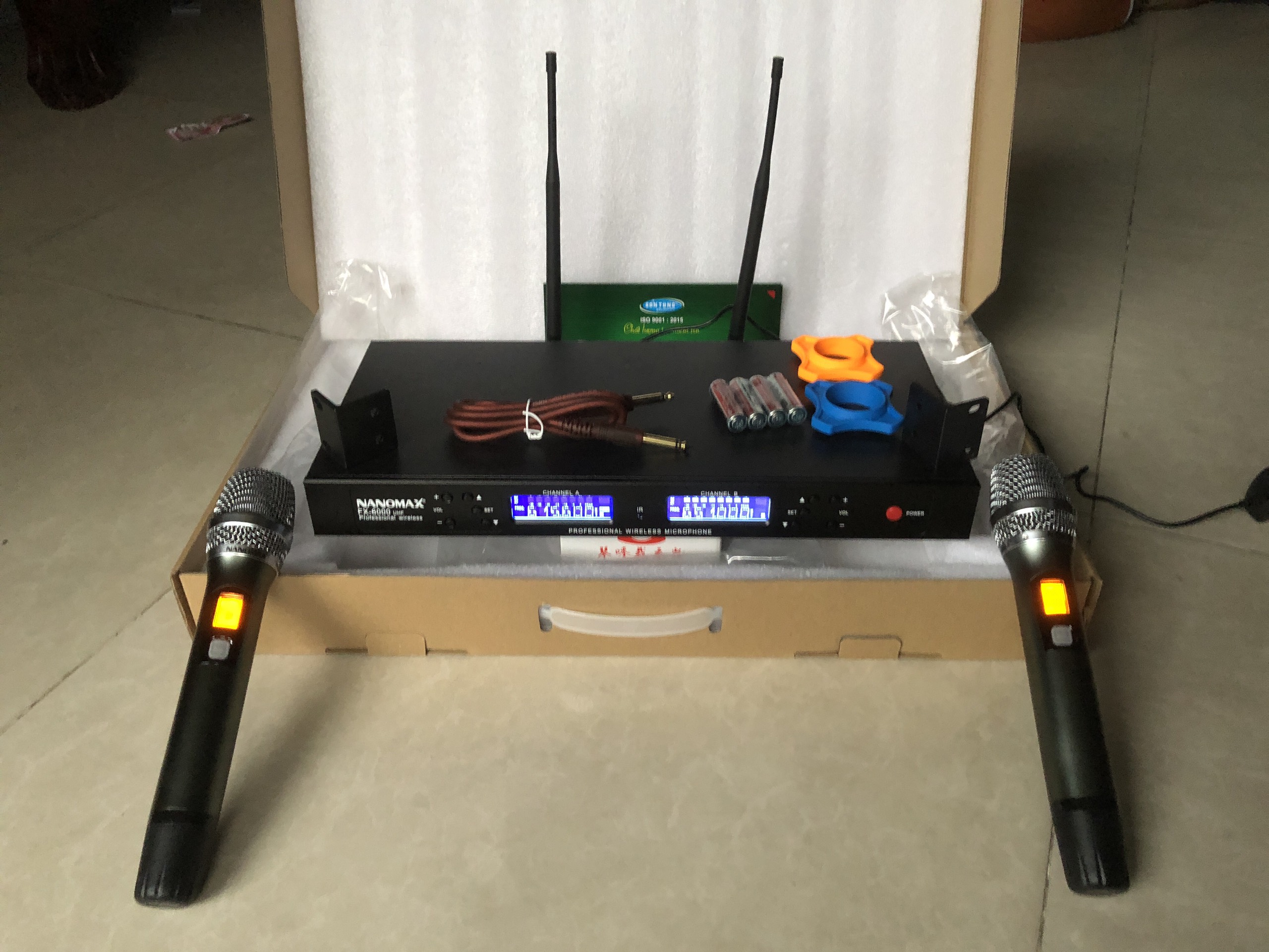 Micro chính hãng Nanomax FX-6000 UHF siêu hay