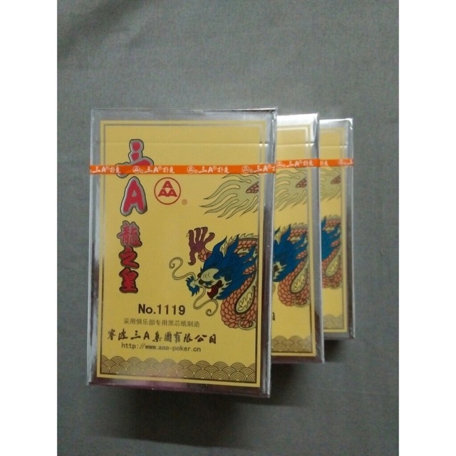 Bộ tú lơ khơ RỒNG VÀNG ( Bộ bài 54 lá cả lót)