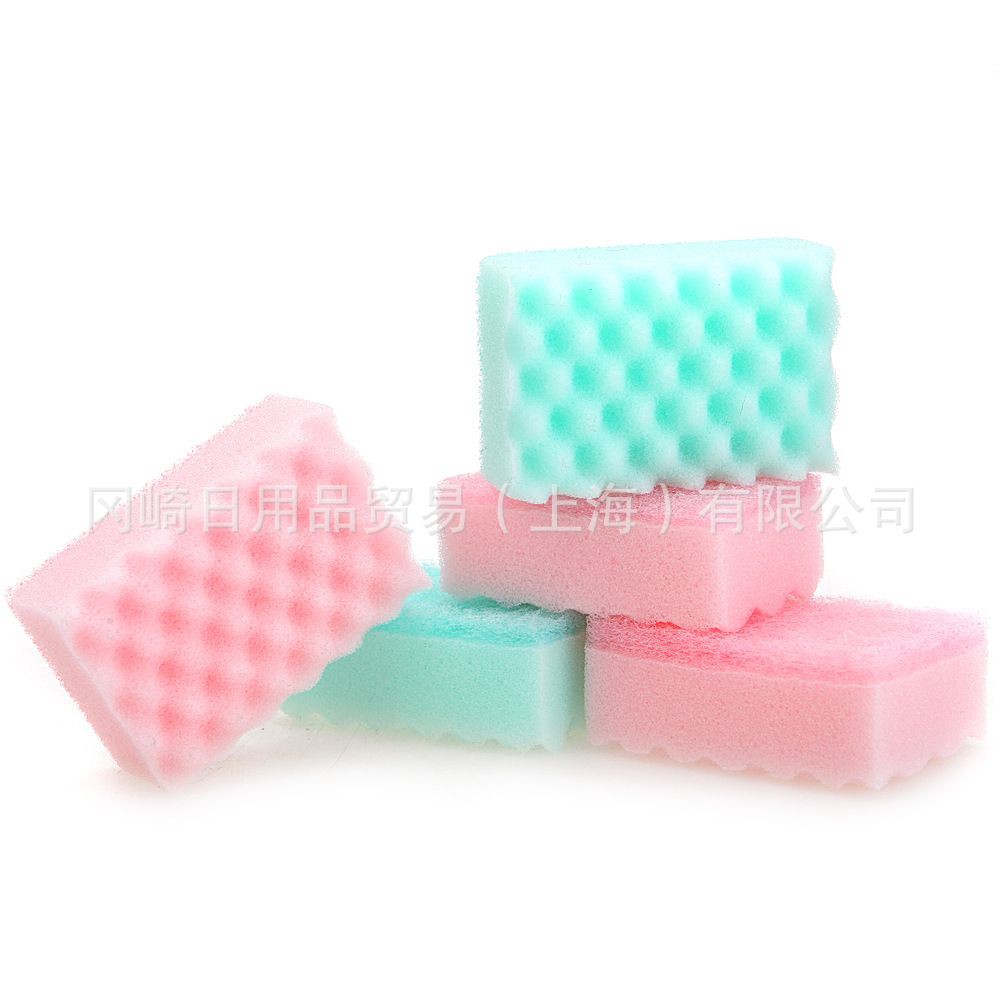 Set 5 Miếng Xốp Rửa Bát Hình Răng Cưa