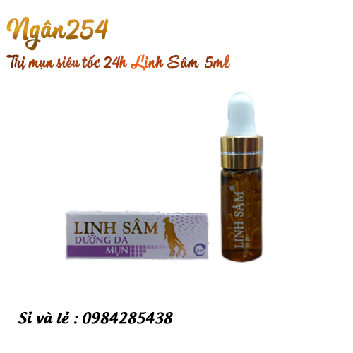 Mụn siêu tốc 24h Linh Sâm 5ml