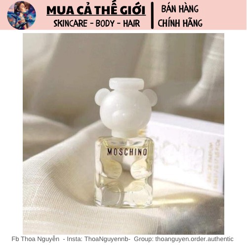 [GIẢM 5% ĐƠN 129K]Nước hoa Moschino Toy 2