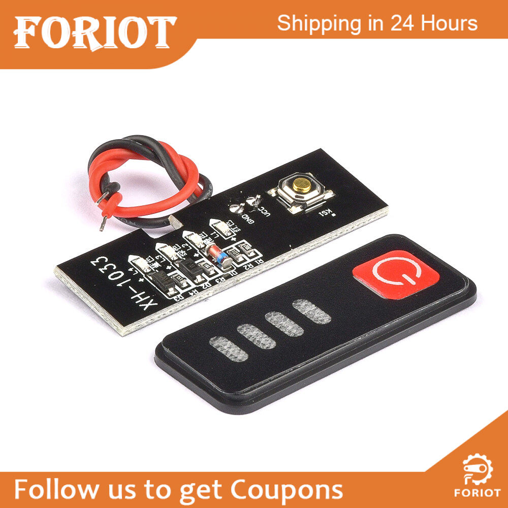 Foriot 5S 18V 21V Battery Capacity Indicator Module with Power Display and Battery Shell Battery Level Indicator Tester LED Display for 5S