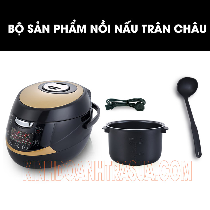 Nồi Nấu Trân Châu Tự Động 5L  [BH 1 Năm]