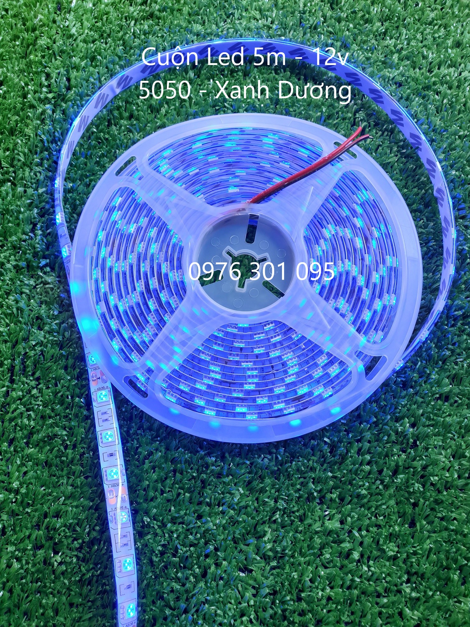 Dây Đèn Led Trang Trí Trắng - Vàng - Dương [ 5m - 12v ]