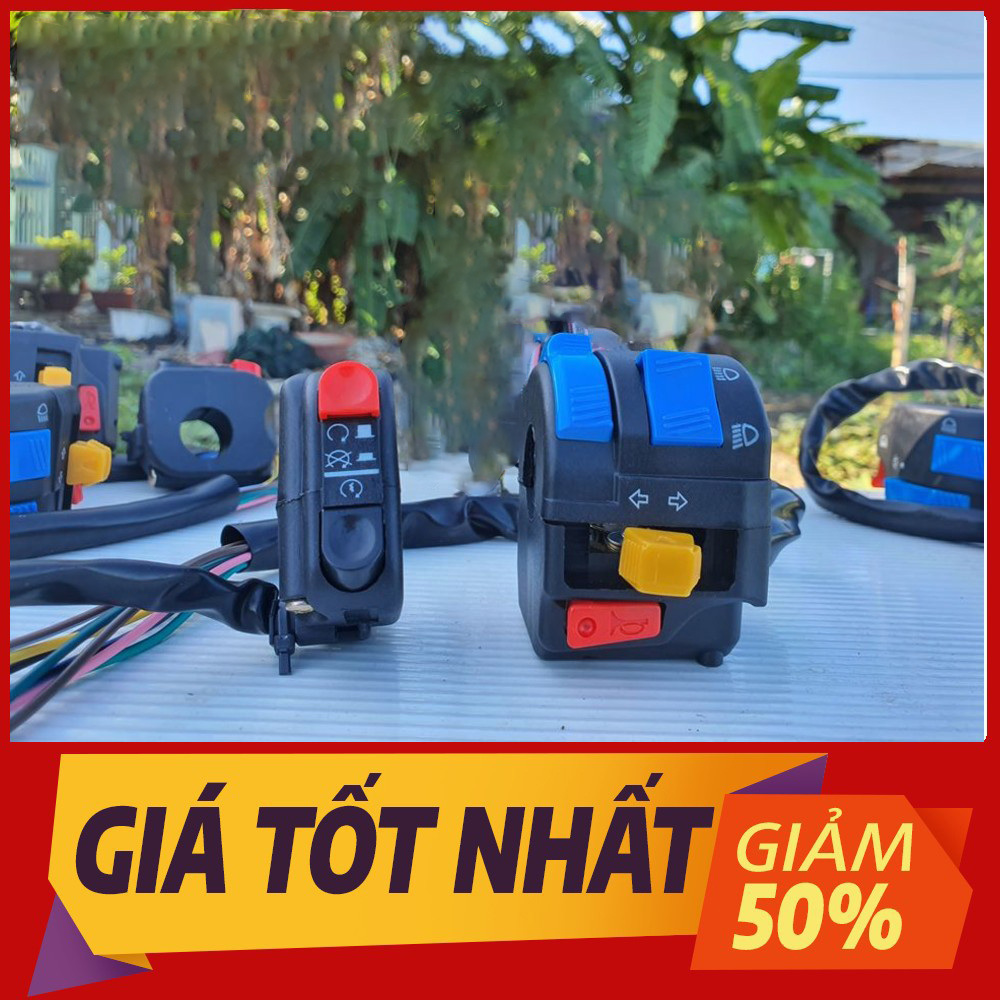 Công tắc Sirius, công tắc Wave, cùm công tắc fz gắn sirius và wave Chất liệu cao cấp Kiểu dáng thẫm mỹ, màu sắc đa dạng