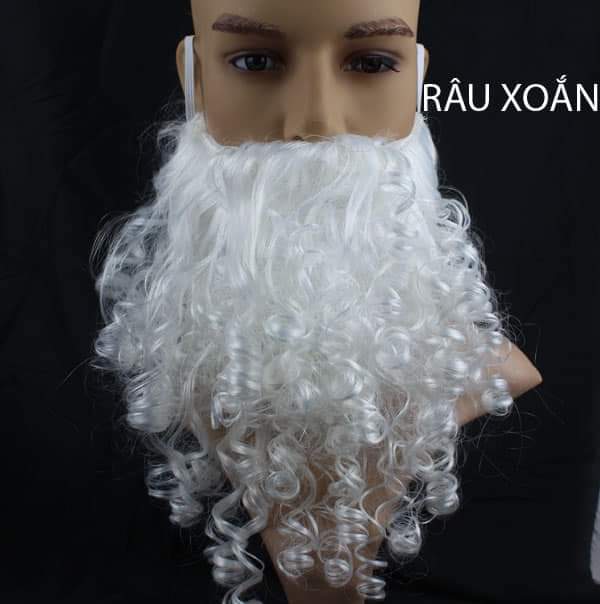 Bộ tóc giả kèm râu hóa trang ông già Noel dài ngắn cho người lớn và trẻ em   Shopee Việt Nam