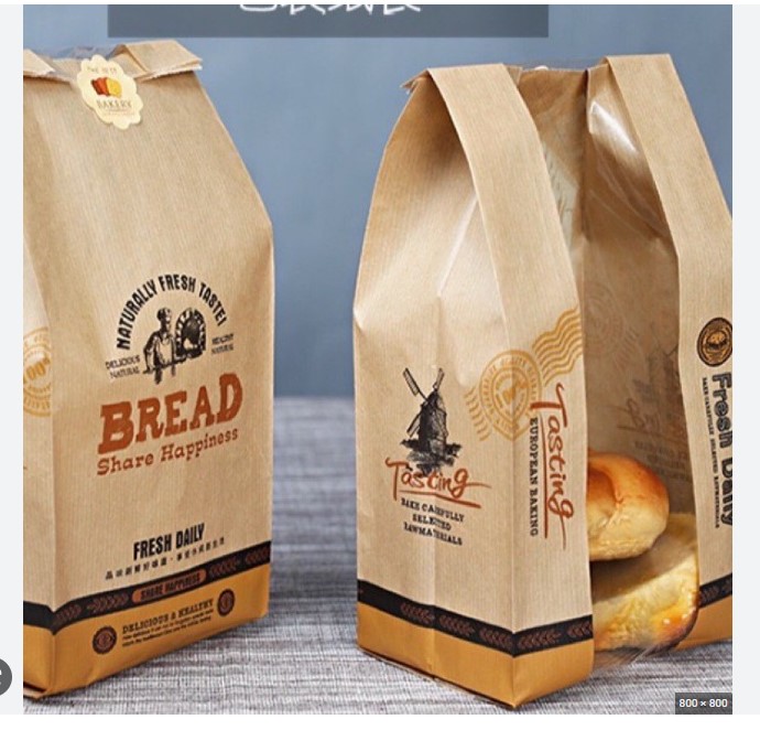 Túi bánh mì hoa cúc Dọc - Ngang Bread (10 cái)