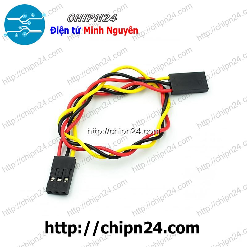 Dây bẹ màu 2.54mm 3p 20cm