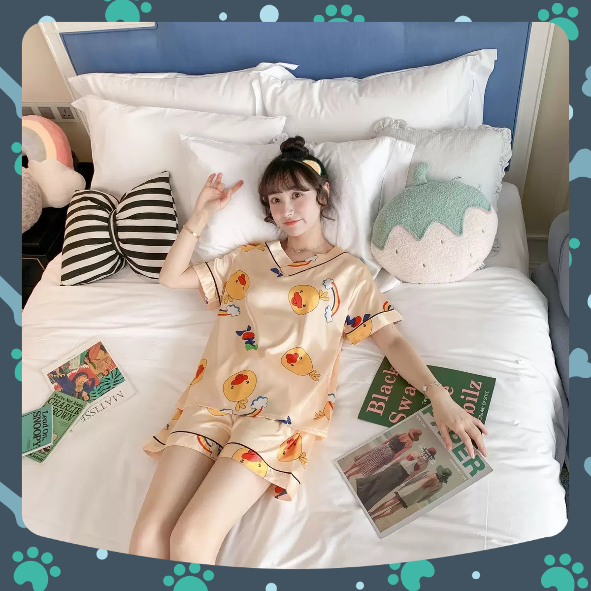 (2) [HCM][Có sẵn] [3XL-5XL] [Freeship] [Bigsize] [SIÊU SALE] [Hình Thật] Bộ mặc nhà/đồ ngủ/pyjama lụa đùi