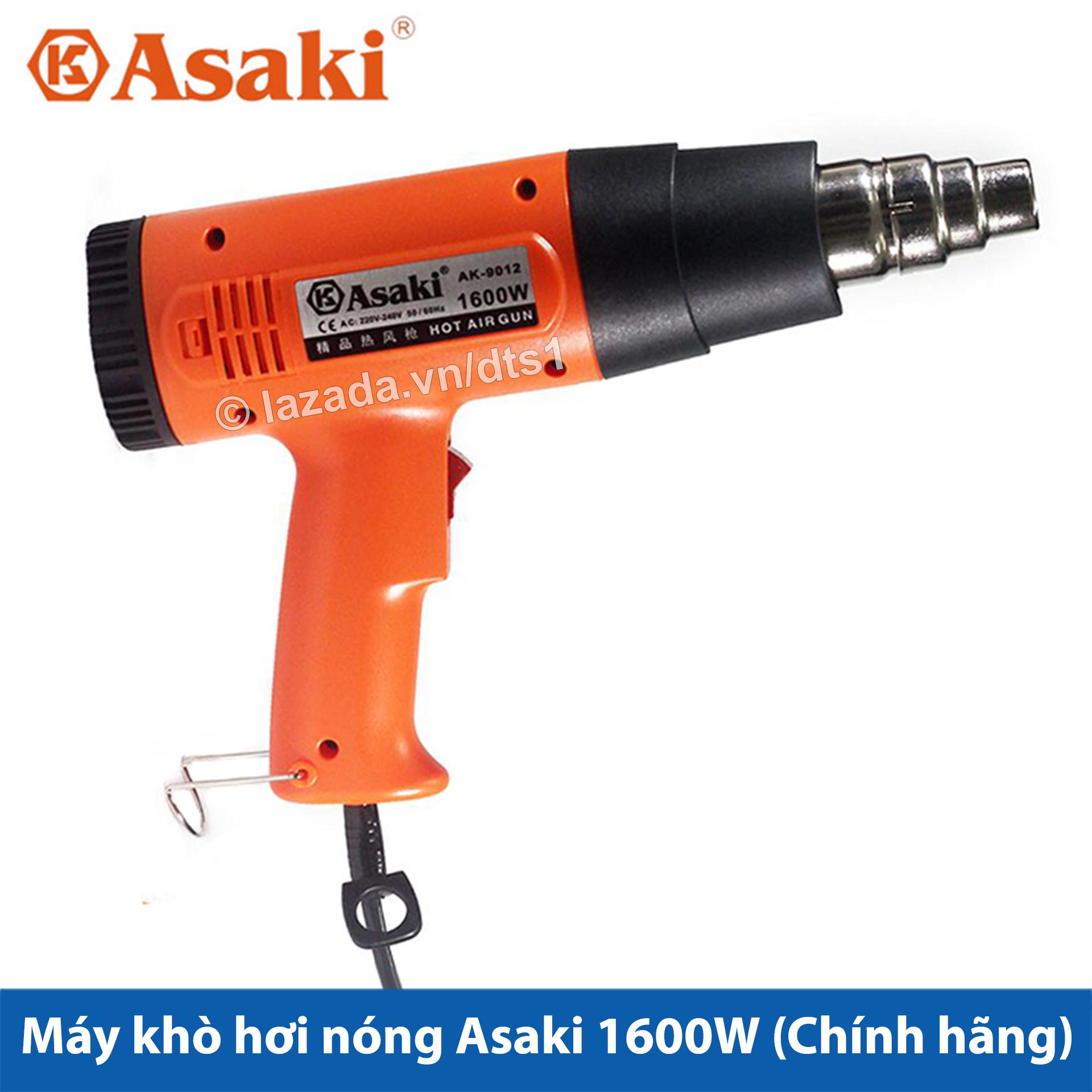 Máy khò hơi nóng Asaki 1600W AK-9012 (Công ty) - Bảo hành 3 tháng