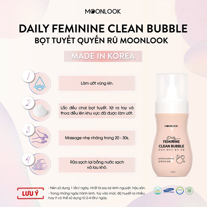 Dung Dịch Vệ Sinh MOONLOOK 150ml