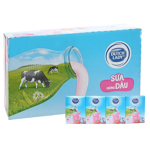 Sữa tươi Cô gái hà lan hộp 110ml (thùng 48 hộp)