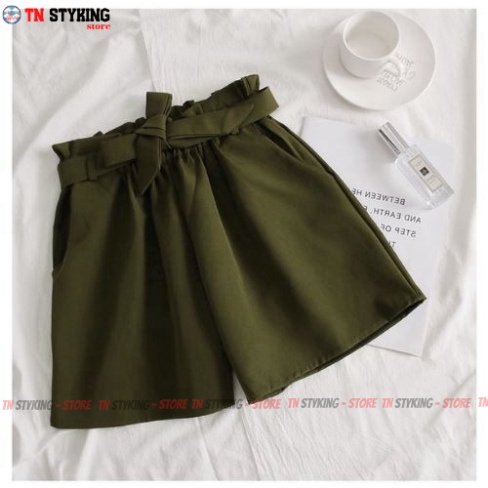 QUẦN SHORT KATE CỘT NƠ (CÓ SAI ĐẠI) - tn_styking