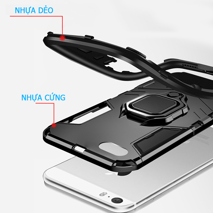 [TẶNG KÍNH CƯỜNG LỰC FULL MÀN] Ốp lưng iPhone 6 Plus / 6S Plus chống sốc siêu bền / Ốp chống iPhone 6S Plus Batman / Case iP6s Plus