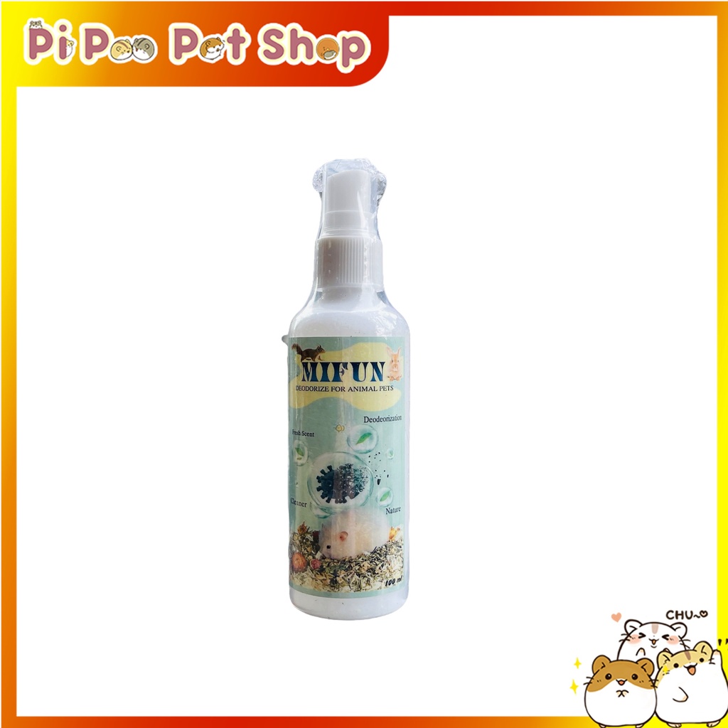 Xịt khử mùi Mifun cho Hamster, thỏ, bọ