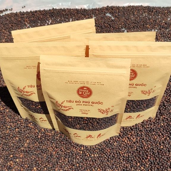 1 KG Tiêu Đỏ Phú Quốc - 5 Túi zip 200g