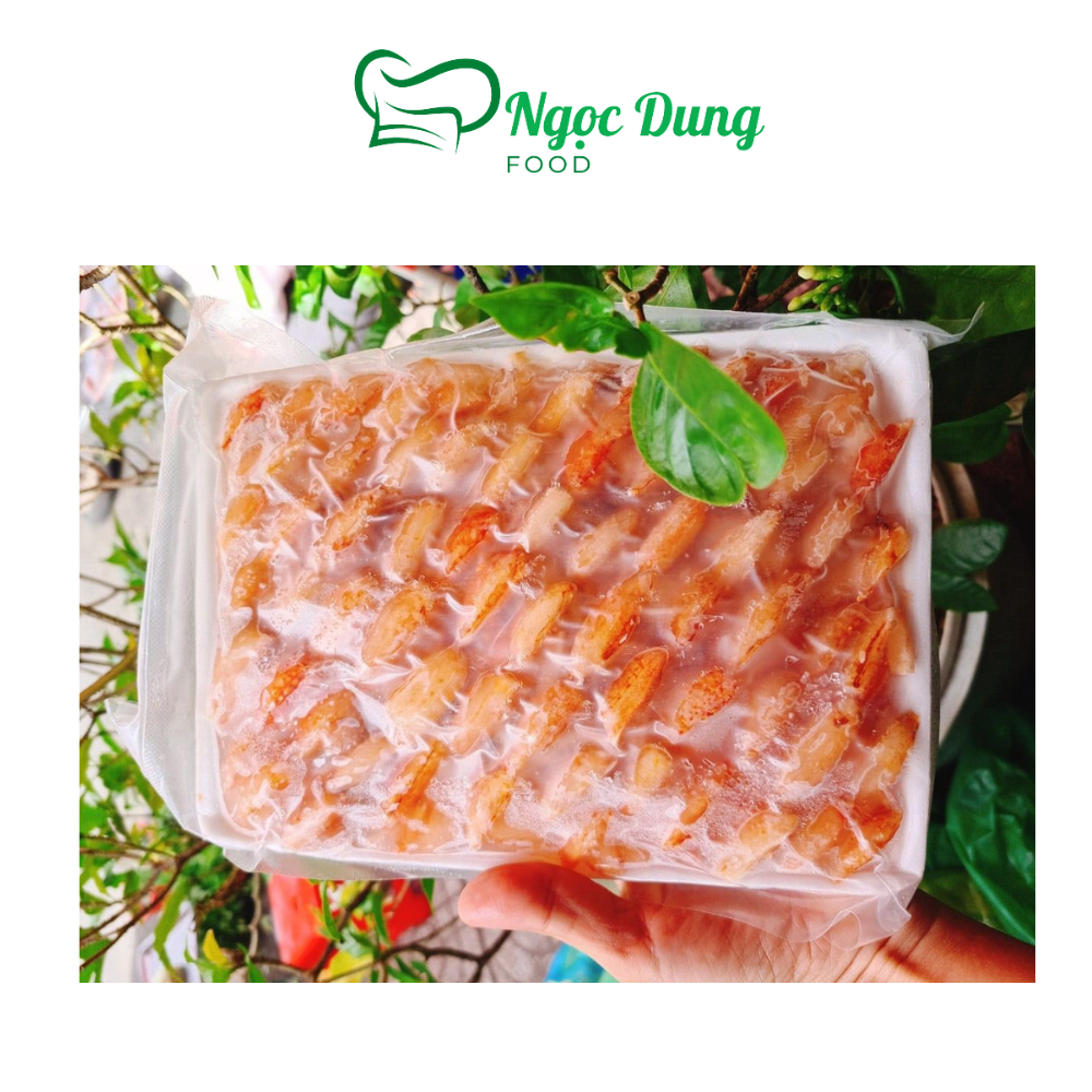 Thịt càng ghẹ bóc sẵn 500gr (giao tphcm) rã đông còn 250gr
