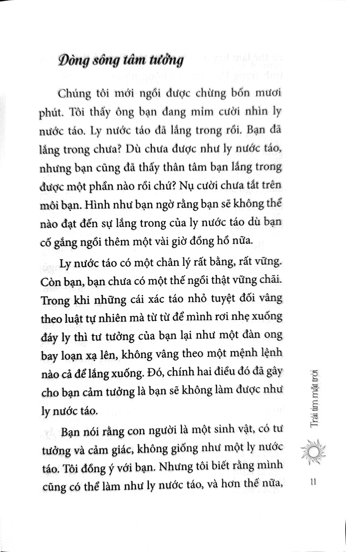 Sách - Trái tim mặt trời - Tác giả Thích Nhất Hạnh