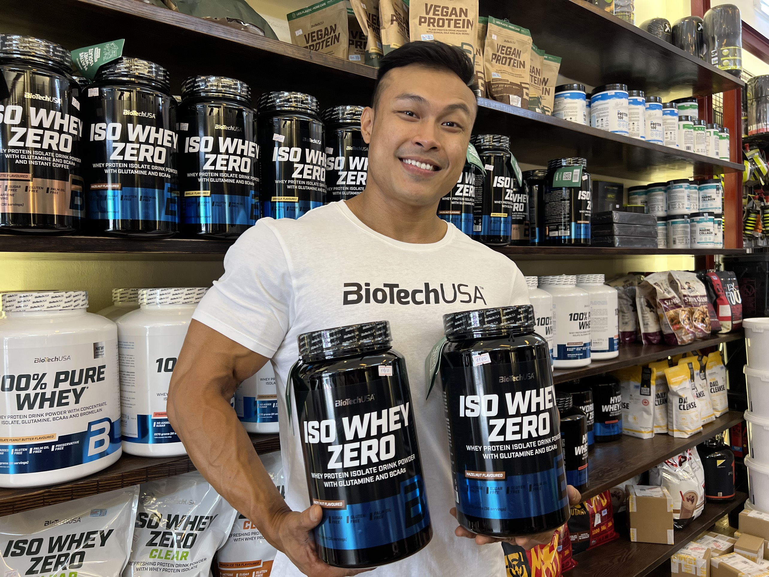 Sữa Tăng Cơ Iso Whey Zero BioTechUSA – 2.27KG