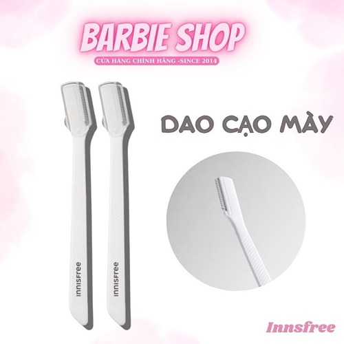 Dao Cạo Chân Mày Innisfree Eyebrow Razor set 2 cây