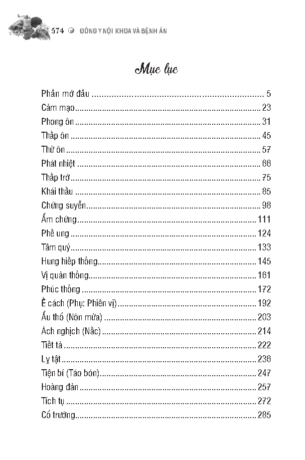 Đông y nội khoa và bệnh án (mềm)