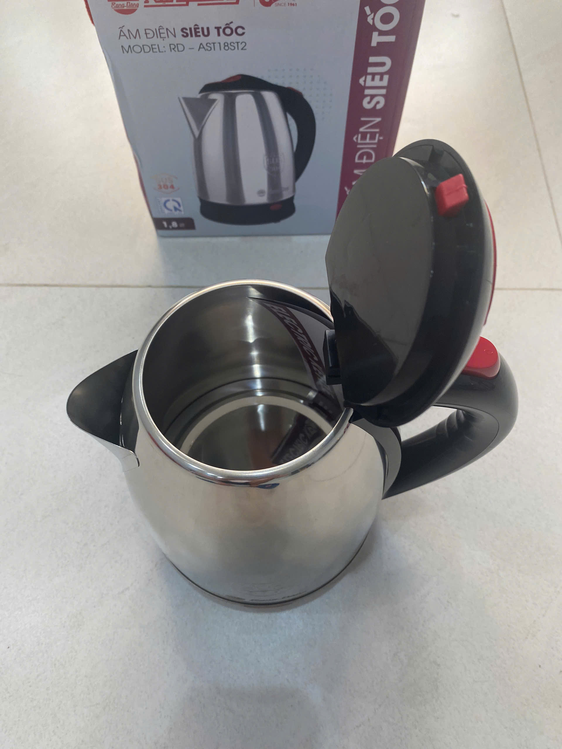 [HCM]Ấm điện siêu tốc Rạng Đông 18 lít Model: RD-AST18ST1