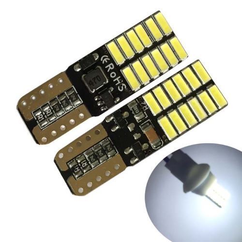 [HCM]BỘ 02 BÓNG ĐÈN LED T10-4014 – 24 LED 12V