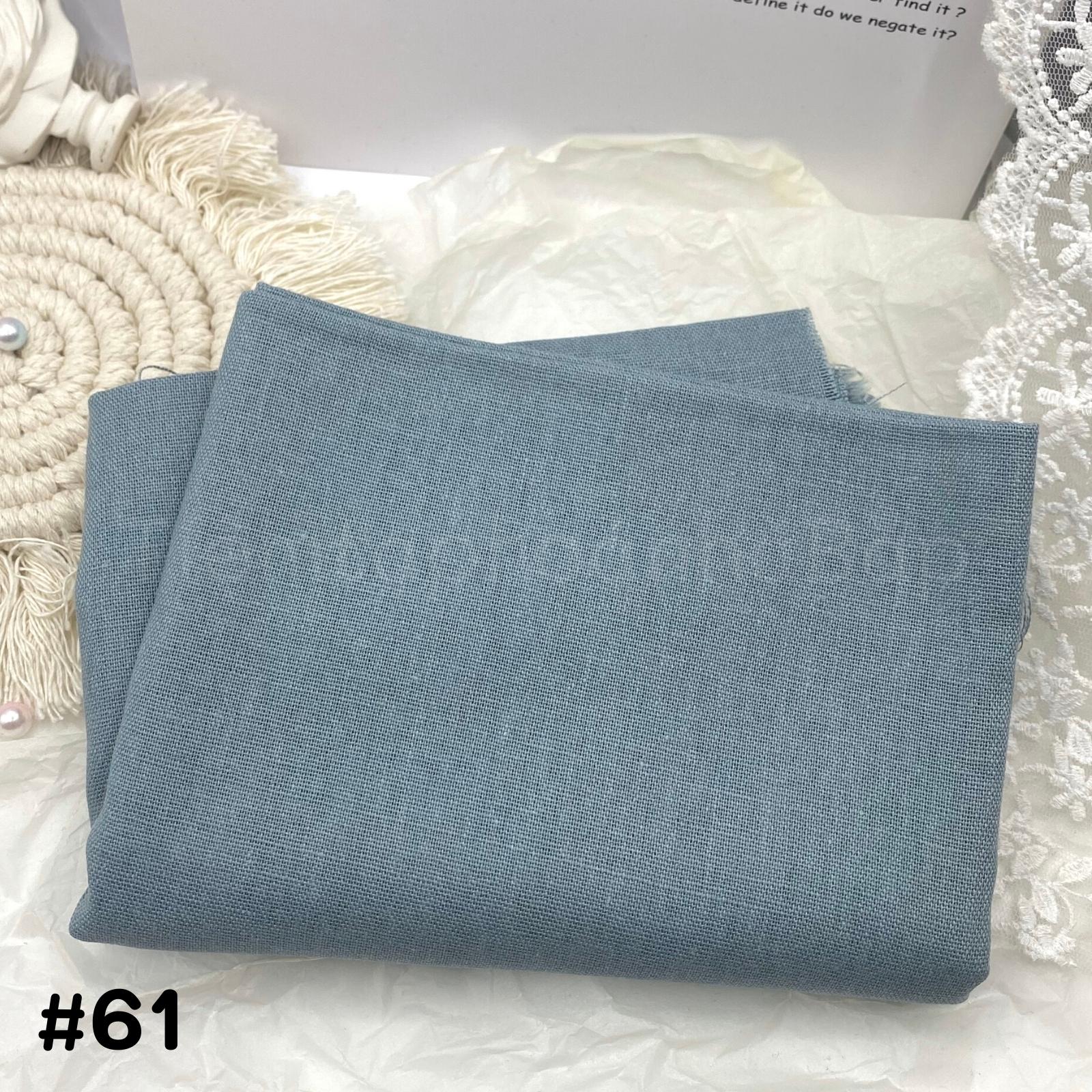 Vải Linen Bột Nhiều Màu Tông Tropical