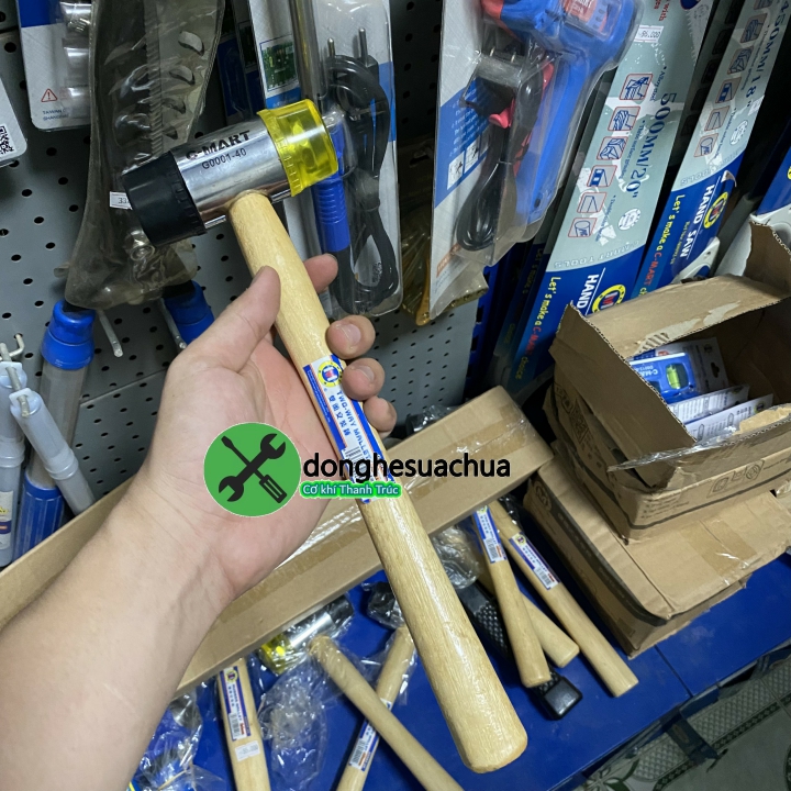 [HCM]Búa lắp ráp 2 đầu thân gỗ C-Mart G0002-40