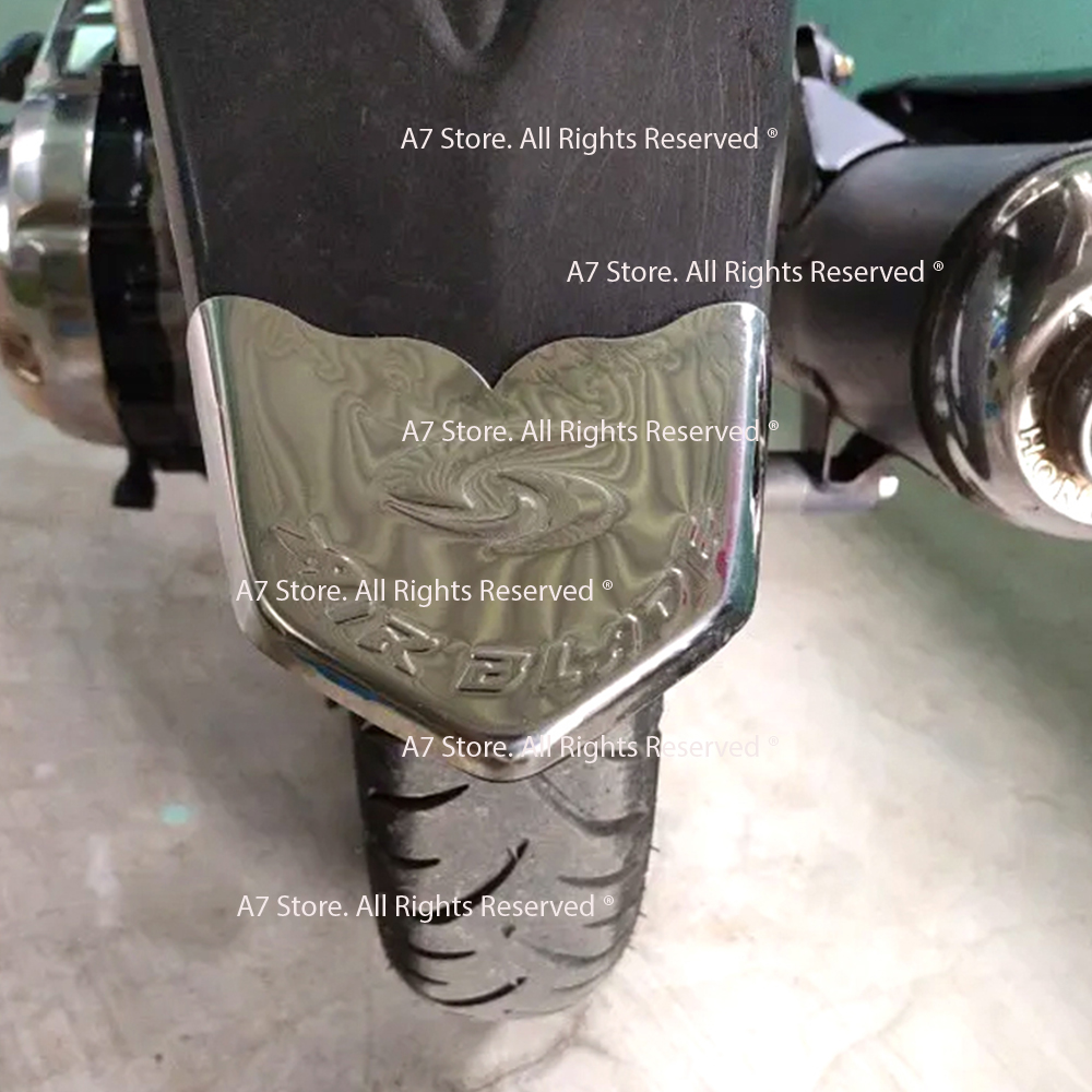 Ốp Mỏ & Đuôi Dè AIR BLADE 2008 - 2010 Inox 201 D113075
