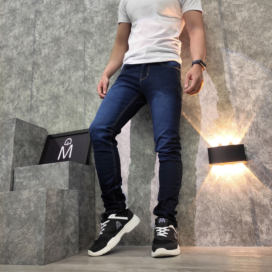 Quần jean nam xám vải đẹp vải dày Q100 MuiDoi  quần jean  quần jeans nam