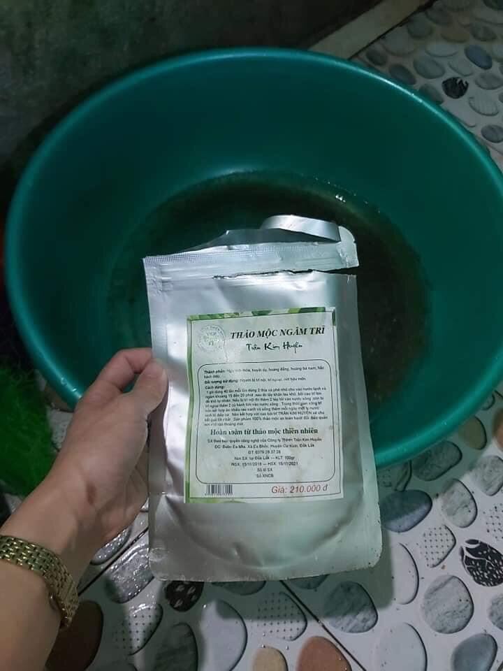 Thảo mộc ngâm trĩ TKH