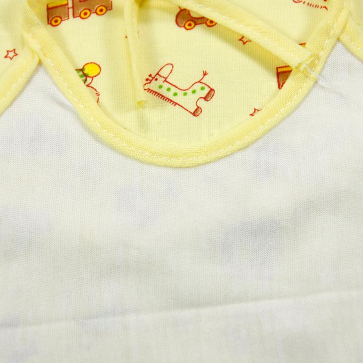 Yếm Cotton có dây buộc cao cấp cho bé (hình in thay đổi theo lô hàng)