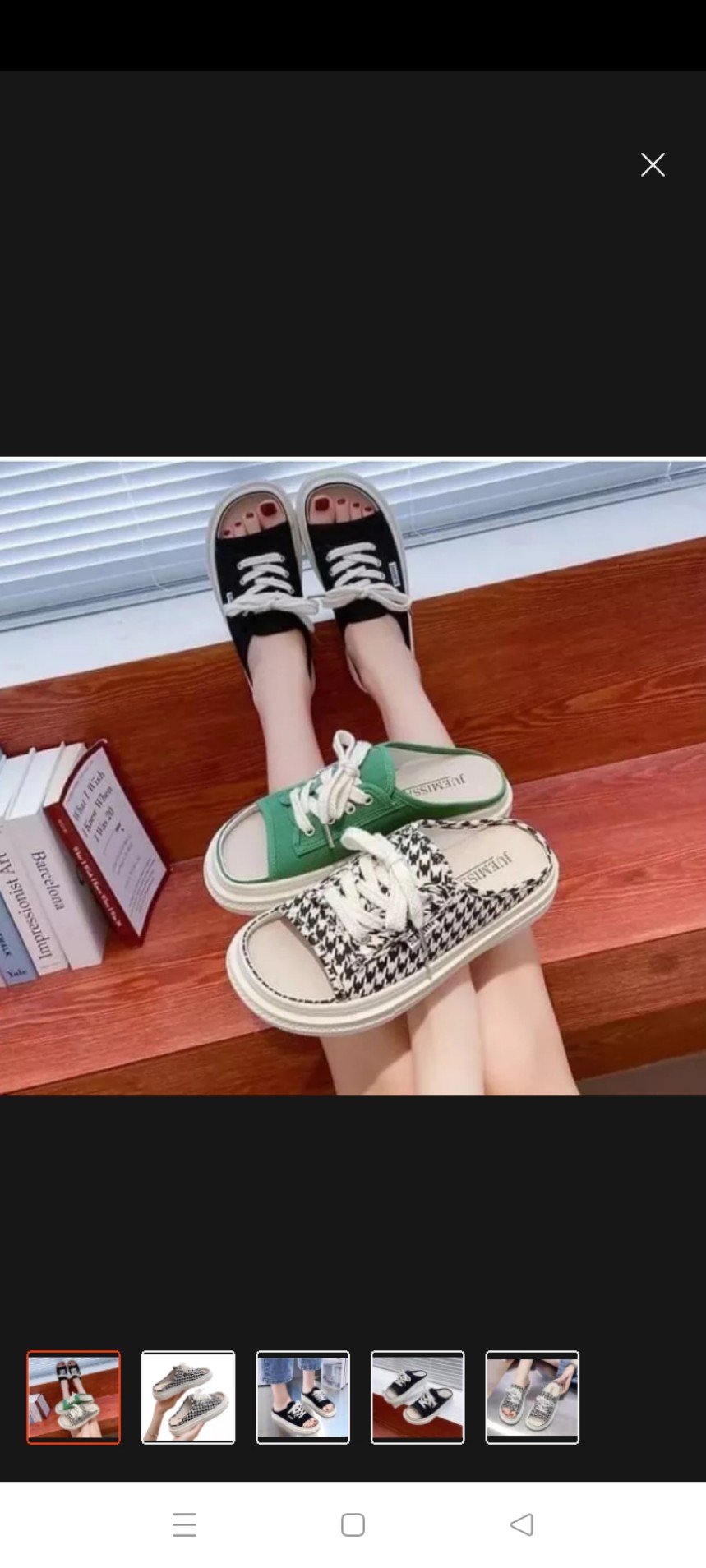 {HOT HIT } SỤC THỂ THAO ĐẠP GÓT HỞ MŨI ĐẾ 3CM