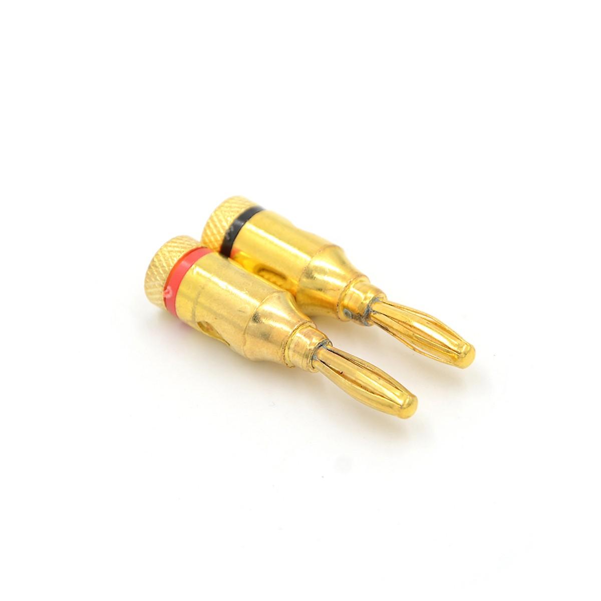 Bộ 04 Jack Loa Bắp Chuối Mạ Vàng Cao Cấp