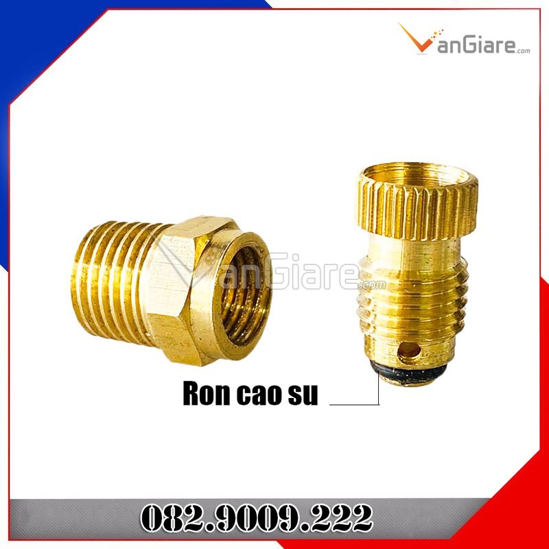 Ốc xả đáy máy nén khí 13mm