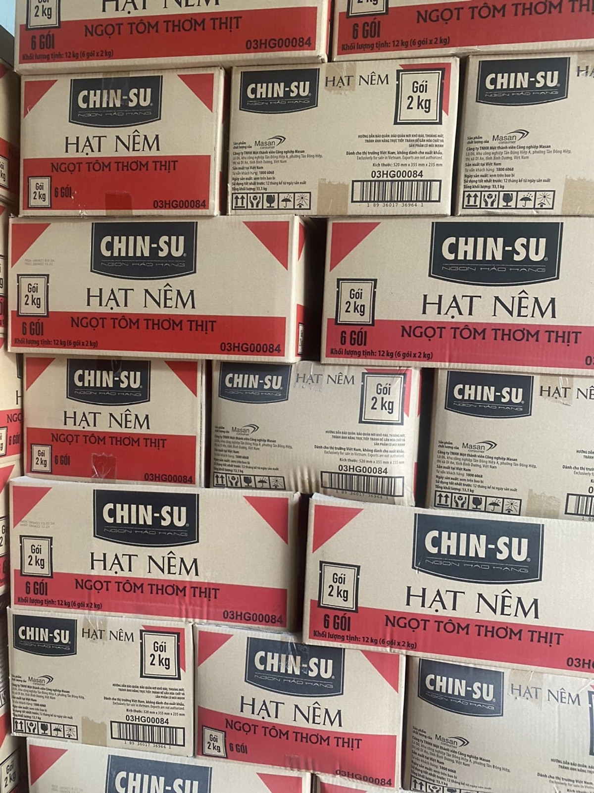 Hạt Nêm Chinsu Tôm Thịt 2kg x 1bịch