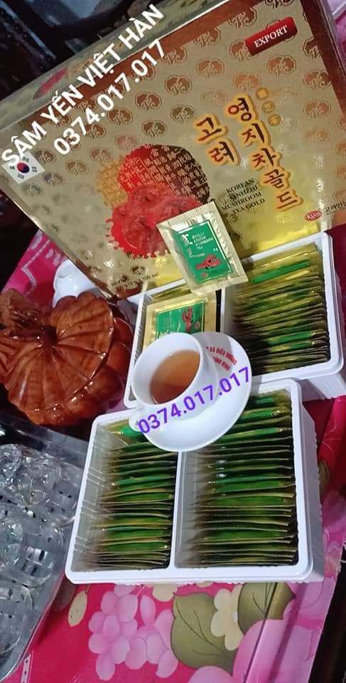 TRÀ LINH CHI KGS HÀN QUỐC, HỘP 300G