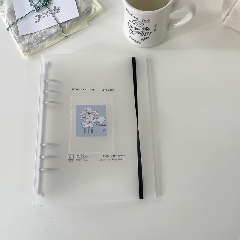 [BD01] Cuốn binder A5 và sheet nhiều kích thước đựng card, postcard, ticket, bookmark..